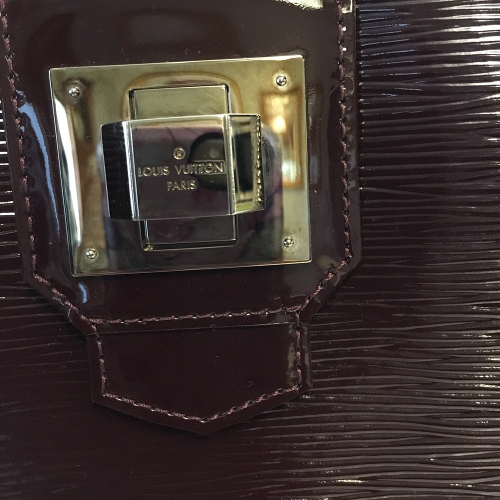 Vuitton Mirabeau Bordeaux Epi  Electric Satchel - Picture 8 of 8